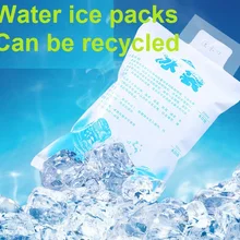 6 шт/лот 200 мл/400 мл/600 мл гель высокого качества пакет для льда/сумка для хранения еды, пикника, спортивная сумка для льда(00138