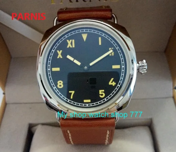 47 مللي متر parnis الأسود الهاتفي الآسيوية 6497 17 جواهر الميكانيكية اليد الرياح حركة الرجال ووتش مضيئة ساعات آلية zdgd54a 47 مللي متر parnis الأسود الهاتفي الآسيوية 6497 17 جواهر الميكانيكية اليد الرياح حركة الرجال ووتش مضيئة ساعات آلية zdgd54a