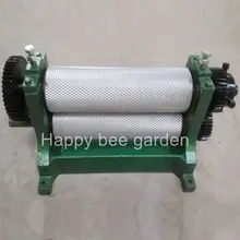 Руководство 450 мм лист основания из пчелиного воска роликовая машина