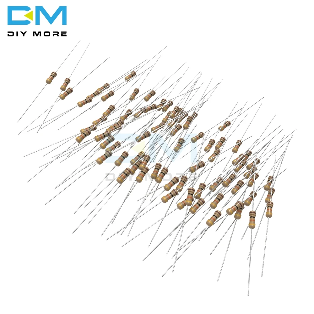 100PCS Resistors 1K Ohms OHM 1//4W 5/% Carbon Film NEW