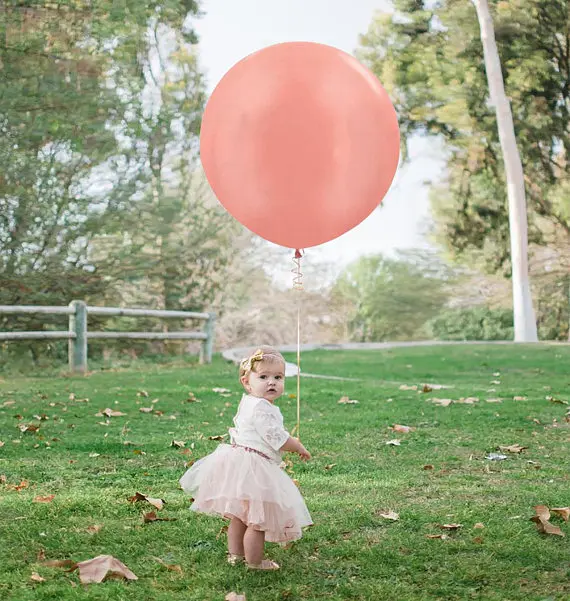 

10pcs/lot 36inch Rose Gold Latex round big Balloon for Wedding Engagement Birthday party Decorations Event party helium Supplies