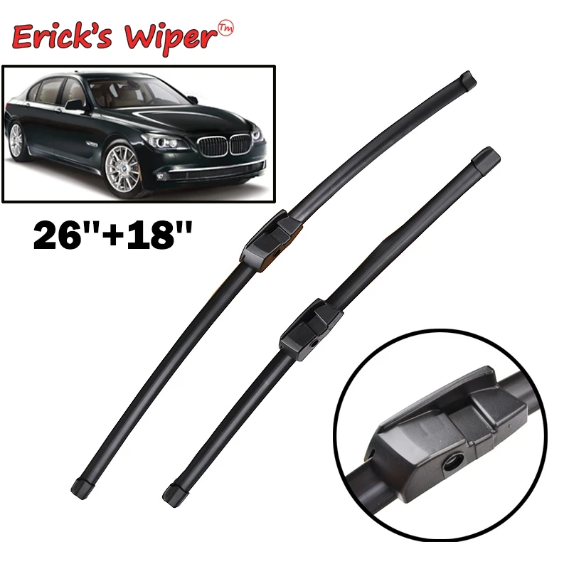 Erick's Wiper LHD Front Wiper Blades For BMW 7 Series F01 F02 2008 2015