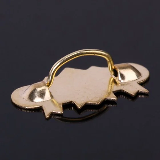 20Pcs Dollhouse Furniture Hardware Metal Drawer Handle Pulls -Golden 20Pcs Dollhouse Furniture Hardware Metal Drawer Handle Pulls -Golden