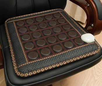 

Healthy&Comfortable Thermal Jade Massage Seat Cushion heat and massage sofa cushion 45*45CM