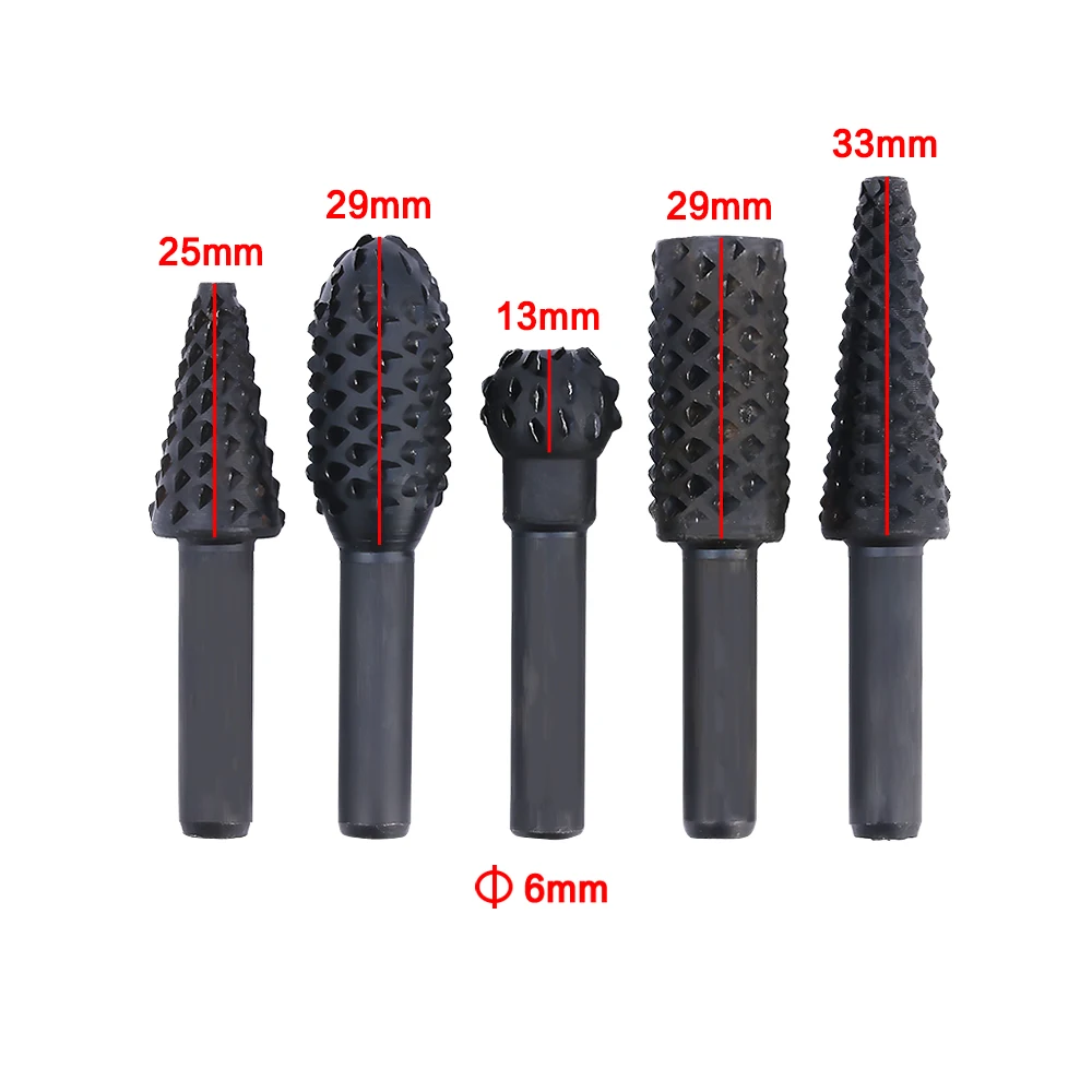 5pcs-Steel-Rotary-Rasp-File-1-4-Shank-Rotary-Craft-Files-Rasp-Burrs-Wood-Bits-Grinding (3)