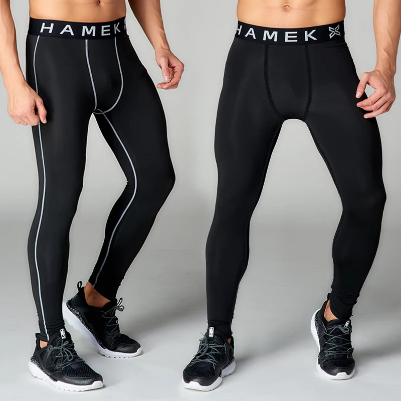 2017 Men Compression Pants Sports Running Tights Basketball Jogging