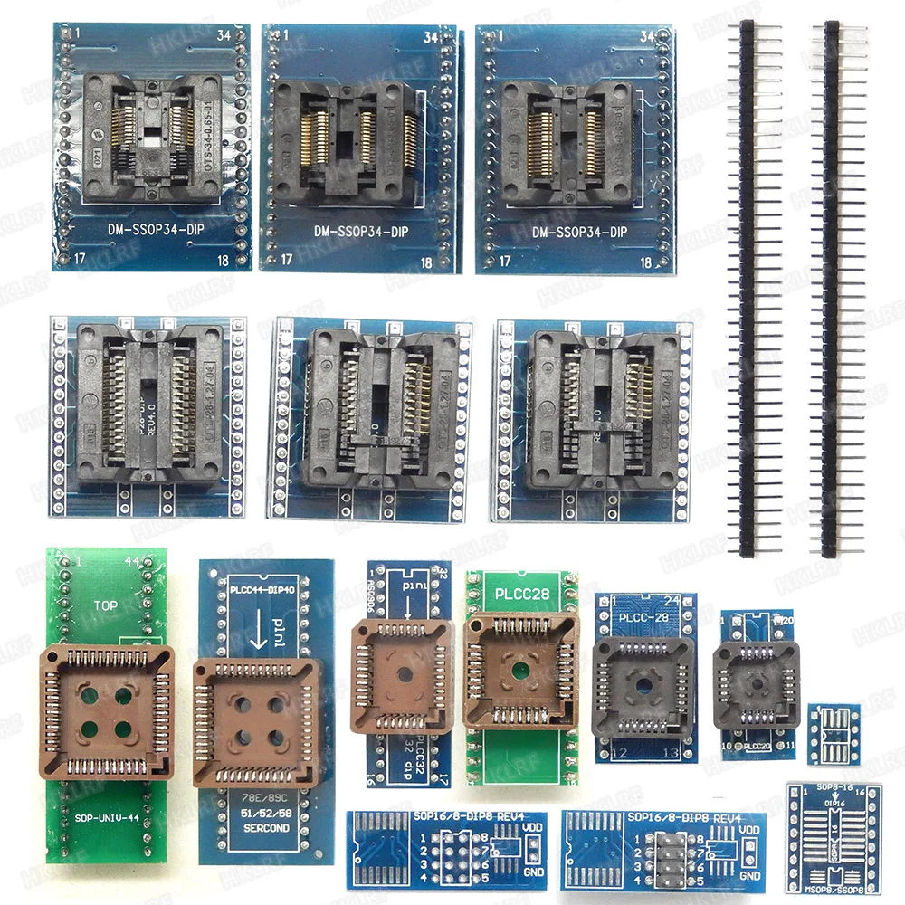 XELTEK SUPERPRO 6100 6100N программист+ 45 адаптеров IC чип устройство Программист Новейшая версия+ кабель EDID