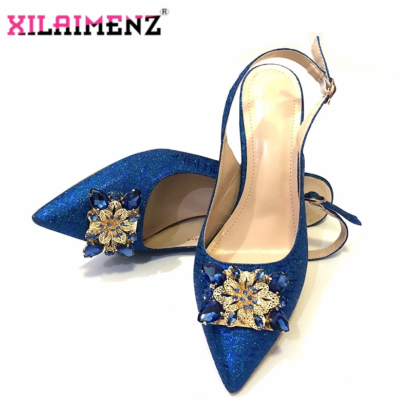 royal blue wedding shoes wedges