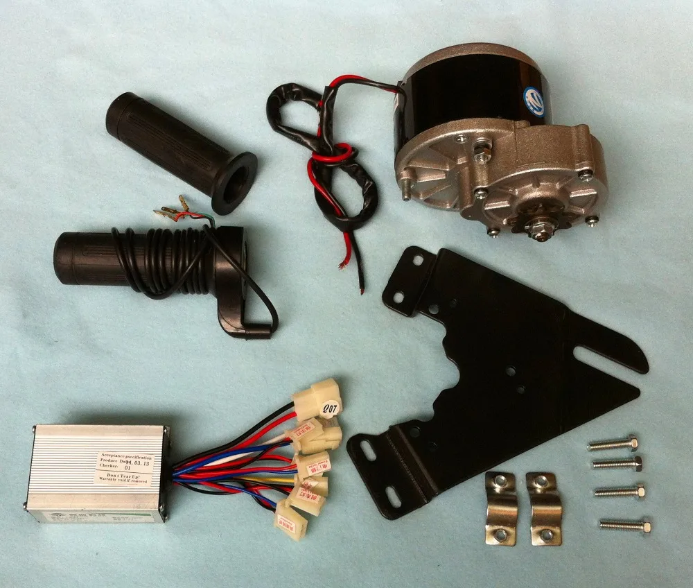 MY1016Z2 250 W 24 V engranaje del motor del cepillo con controlador de Motor y giro acelerador eléctrica DIY Kit de bicicleta MY1016Z2 250 W 24 V engranaje del motor del cepillo con controlador de Motor y giro acelerador eléctrica DIY Kit de bicicleta