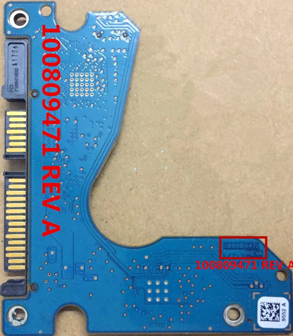 Материнская плата Seagate HDD PCB/100809471 REVA/1384 B, 5169 D/ST1000LM035, ST2000LM007, ST500LM030