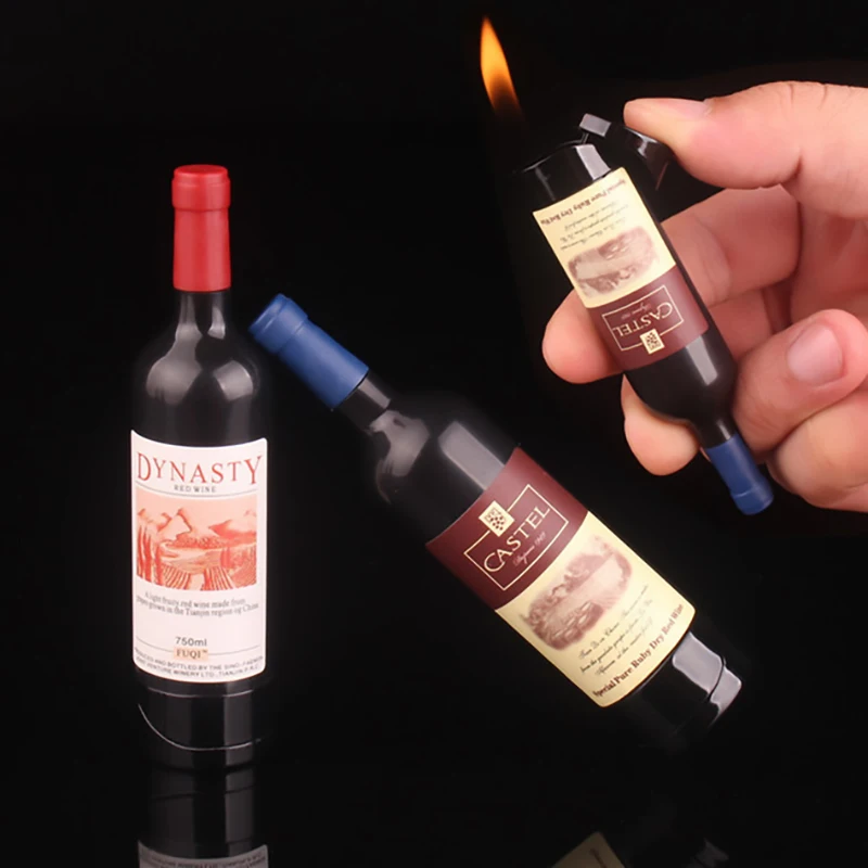 Аксессуары для сигарет в новом стиле газовые зажигалки с бутаном бутылка