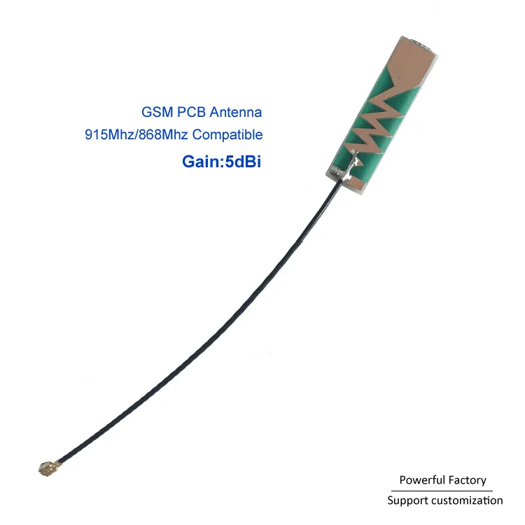 IPEX U.FL RF1.13 внутренний коаксиальный кабель 5dBi 915 МГц 868 Гибкая GSM PCB антенна 10