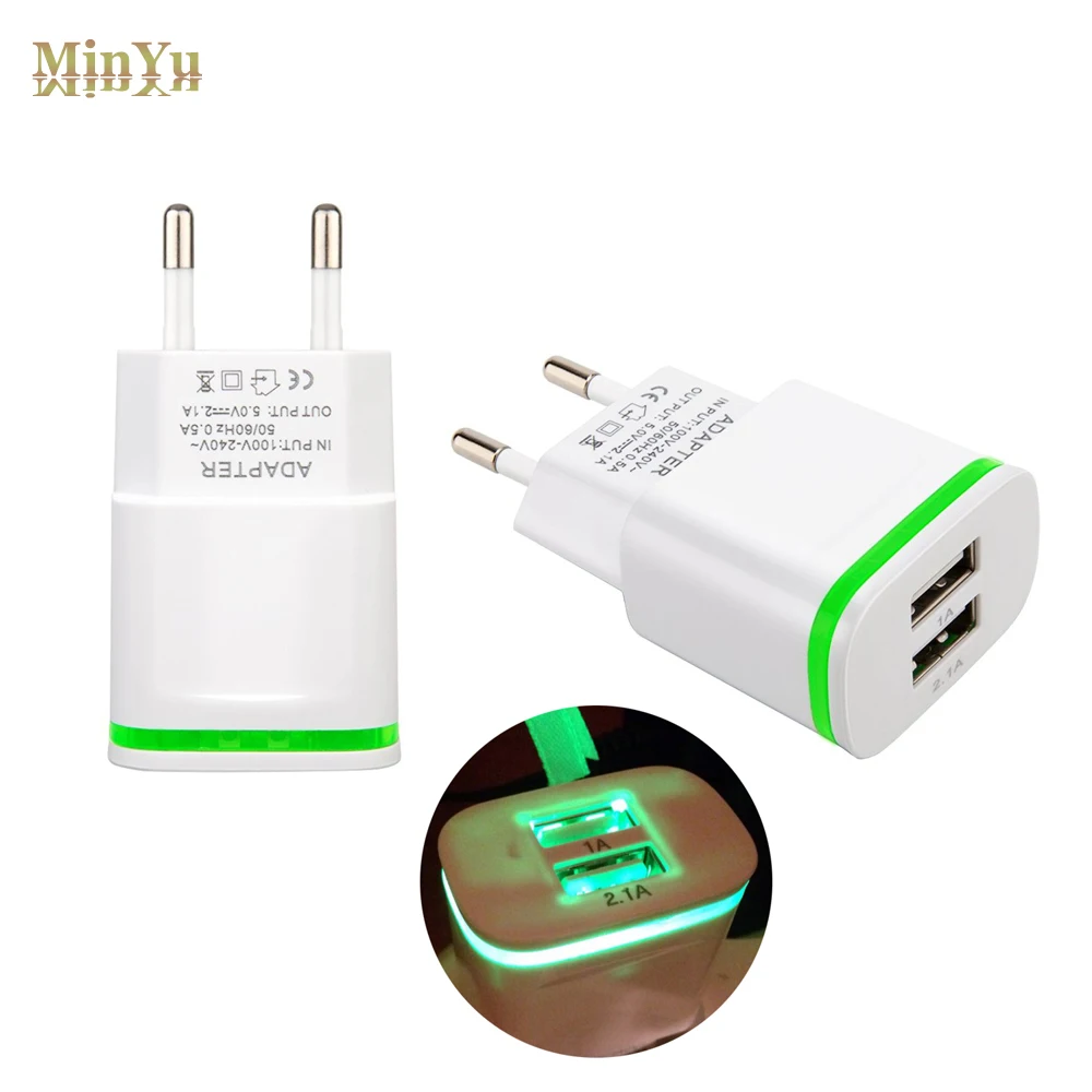 US/EU Plug Dual USB Wall Charger Adapter Cable for Huawei MediaPad T2 8