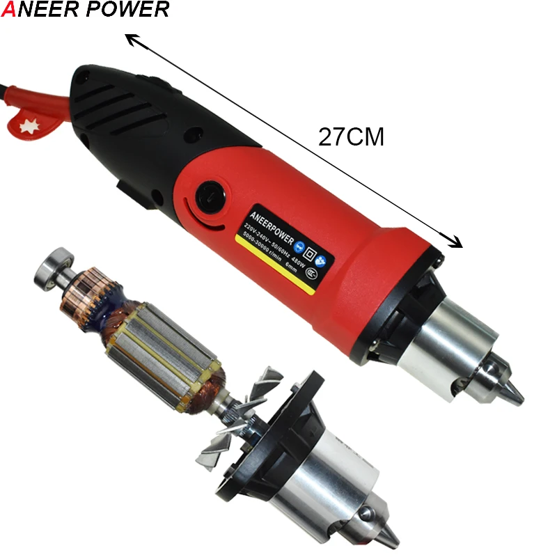 Dremel Мини электрическая DIY дрель 480 Вт гравер машина гравировальная ручка