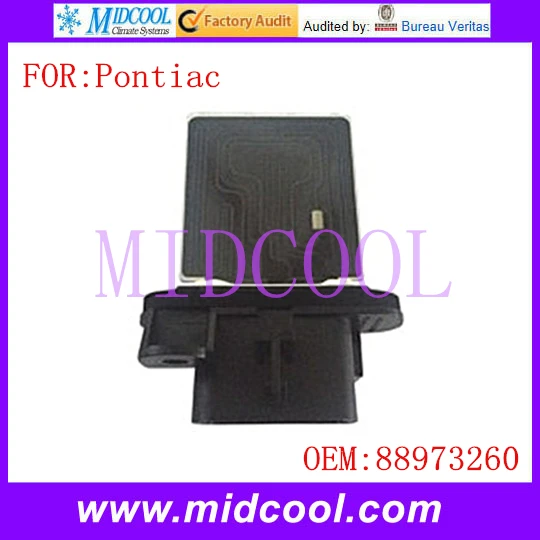

New Blower Motor Resistor use OE NO. 88973260 for Pontiac Vibe