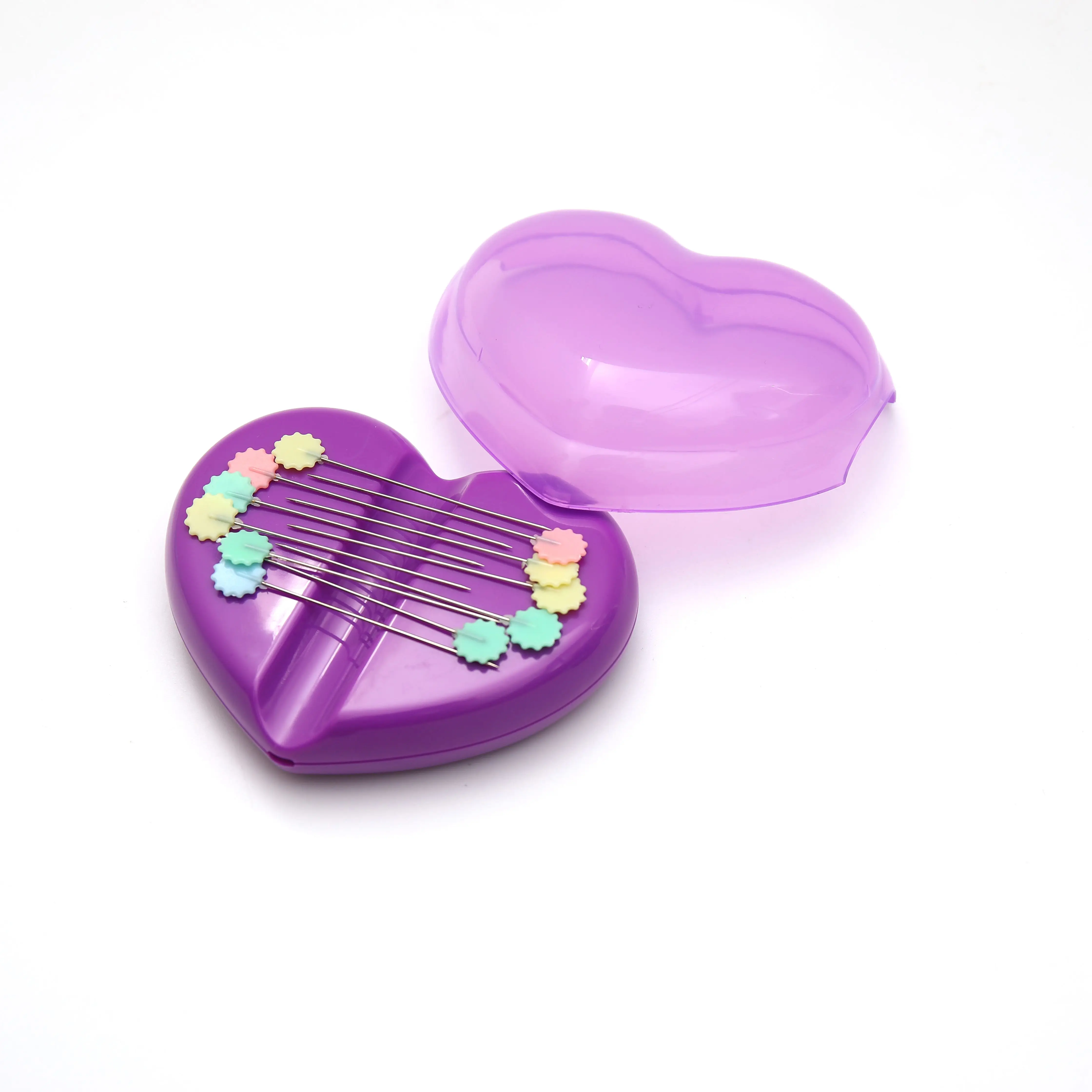 

sewing tools 1pcs heart Magnetic Pin Holder With pins for Storage Sewing