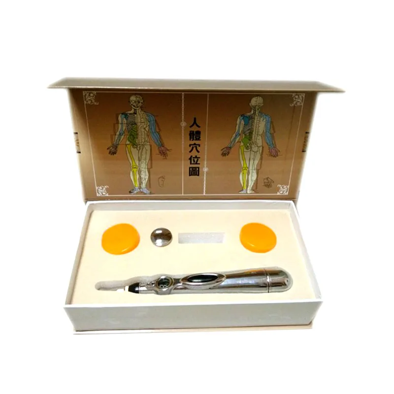 

Hot! Electric Meridian Laser Acupuncture Magnet Therapy Instrument Heal Massage Meridian Energy Pen Relax Muscle Health Care