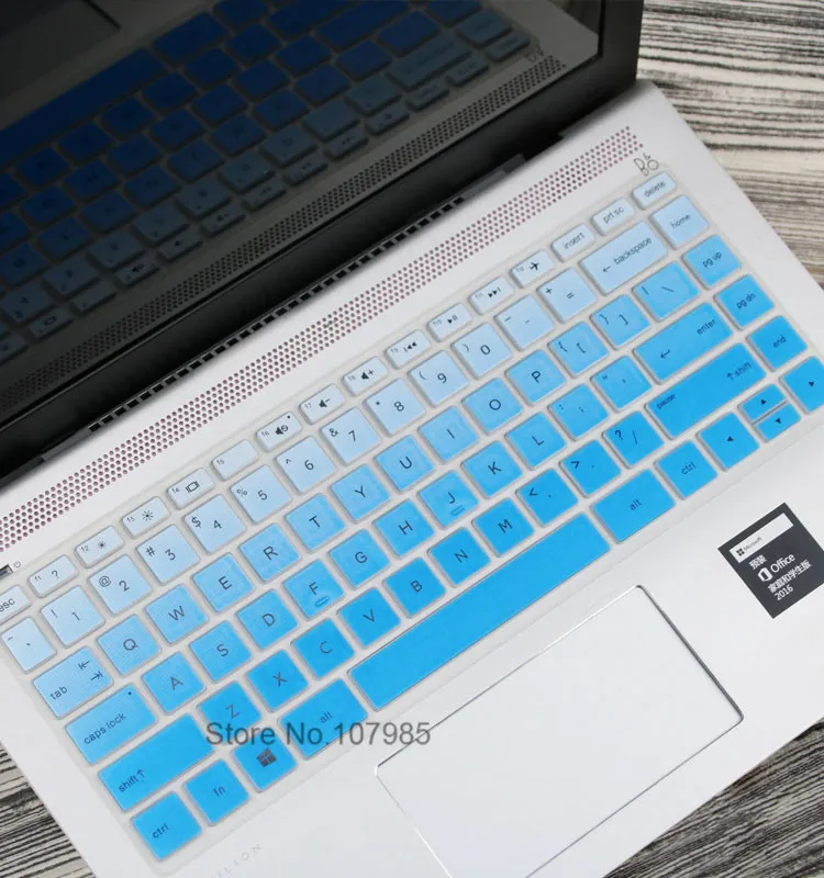 Для hp павильон 14S-dp0007AU dp0006AU dp0005AU dk0025AU 14s-cr1011TX cr2003TX 14-дюймовый ноутбук клавиатура кожного покрова) класса-premium на - Цвет: Gradualblue