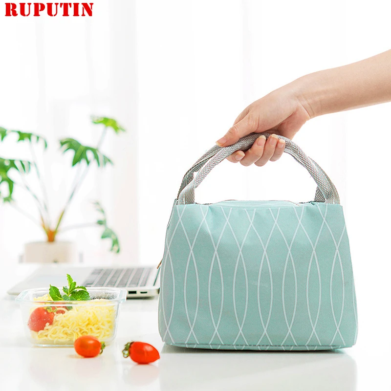

RUPUTIN New Portable Milk Bottle Lunch Bag Thermal Insulation Ice Bag Oxford Picnic Bag Fabric Food Cooler Lancheira Thermal Bag