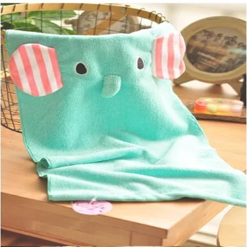 

UBRUSH 30*60cm Face Towels Cationic towel Green Color Avaliable Bamboo Fiber Natural Face Towel For Home Soft And Comfortable