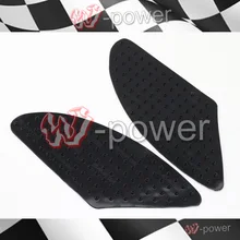 For KAWASAKI Z750 Z1000 2007 2008 2009 Motorcycle Tank Traction Pad Side Gas Knee Grip Protector Anti slip sticker 3M Black