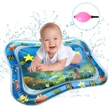 Детский водный игровой коврик, детский игровой коврик для счастливой воды, надувная водная подушка, детские игрушки, ковер для активного отдыха в морском мире