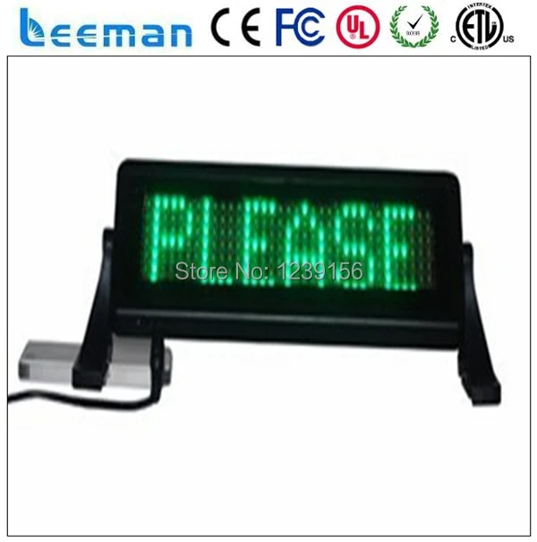 HIGH QUALITY indoor single color indoor taxi top led