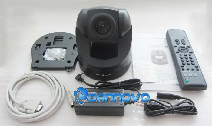 DANNOVO الصين D70P سطح المكتب الفيديو كونفرنس غرفة كاميرا ، 18X زووم بصري ، AV و S-الفيديو الناتج ، دعم فيسكا ، بيلكو