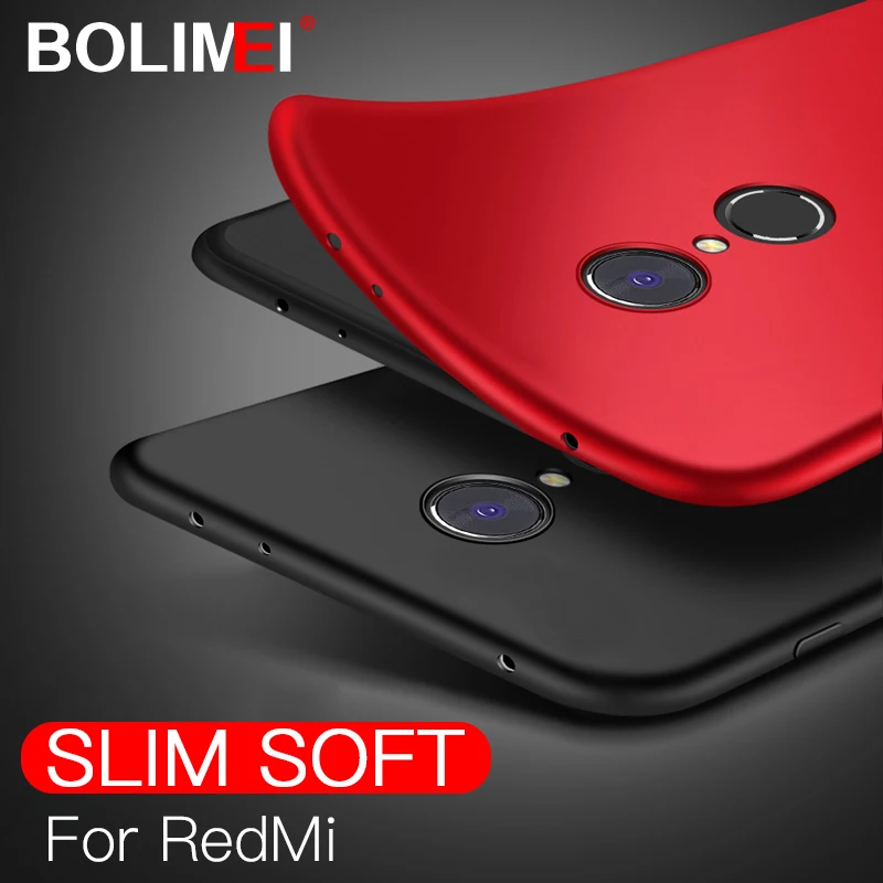 Матовый чехол из ТПУ для телефона Xiaomi Redmi Note 4 4X 5A матовая задняя крышка 6A 6 Pro 5 Plus