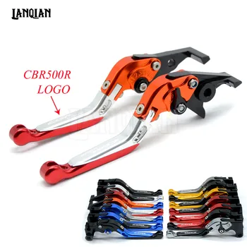 

14 Colors CNC Motorcycle Accessories Adjustable Folding Brake Clutch Levers For Honda CBR500R 2013-2015 CBR 500R 500 R 2014