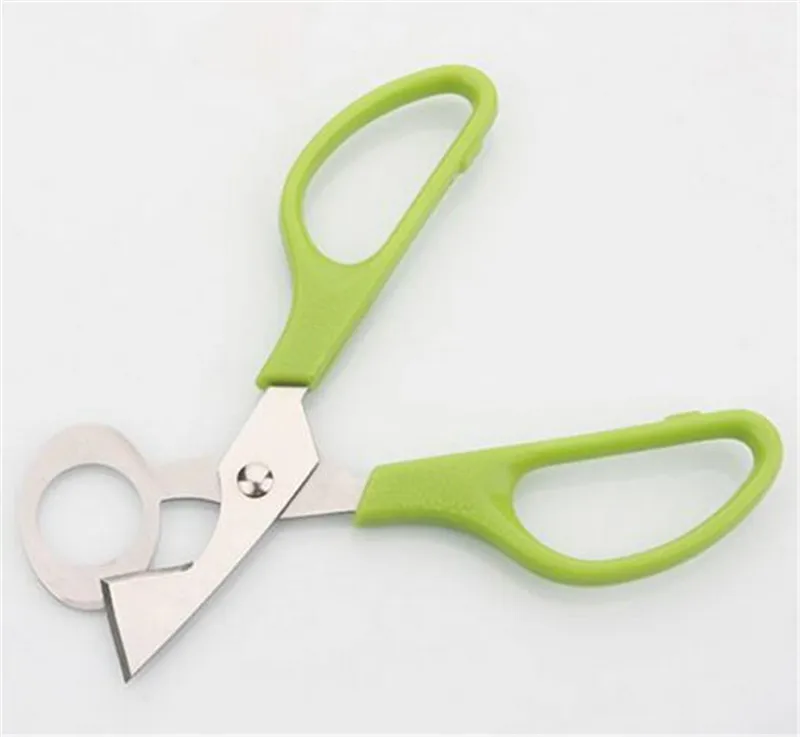 100pcs Quail Egg Scissors Cracker Opener Cigar Cutter Stainless Steel