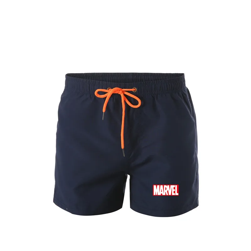 Новые мужские спортивные шорты marvel с принтом мужские спортивные шорты Брендовые мужские дышащие шорты для бега m-xxxl MMA