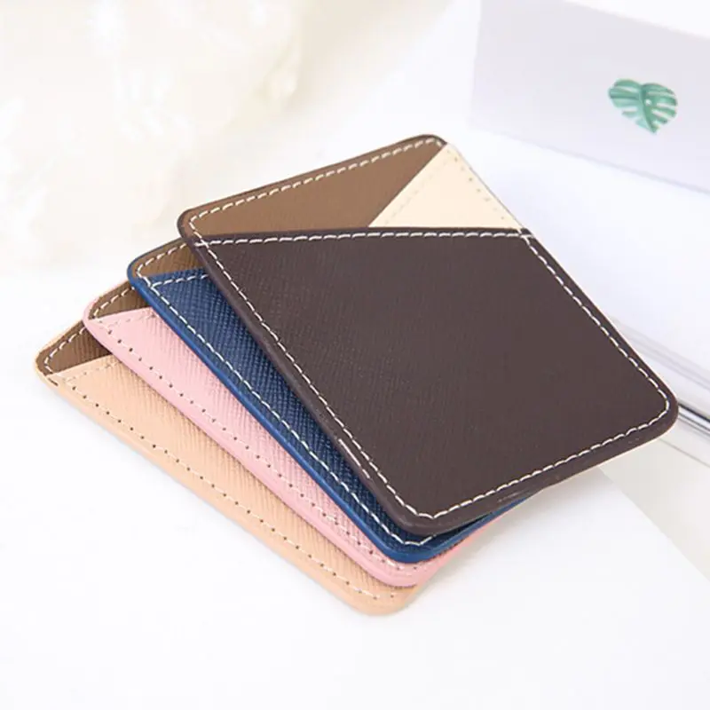 

For Cell Phone Pocket Adhesive Leather Cash Credit Card Holder Case Pouch Sticker