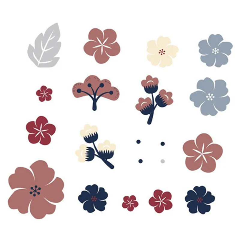 

Naifumodo 14*14mm Flowers Blossom Clear Stamps for Craft Dies Scrapbooking Card Making Album Embossing Crafts Paper New