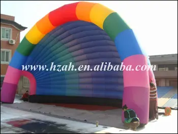 

Advertising Rainbow Tent Colorful Inflatable Tent for Events Decoration