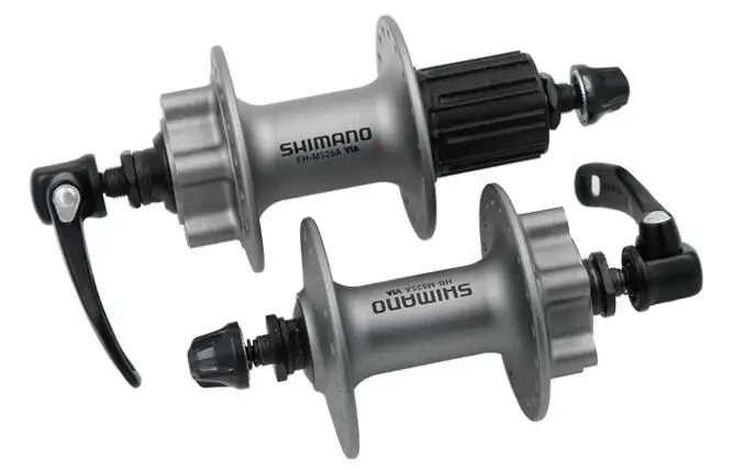 Shimano M475 525 Велосипед Диск ступицы набор 32/36 спицы Передние Задние велосипедные ступицы - Цвет: M525 32H Front Rear