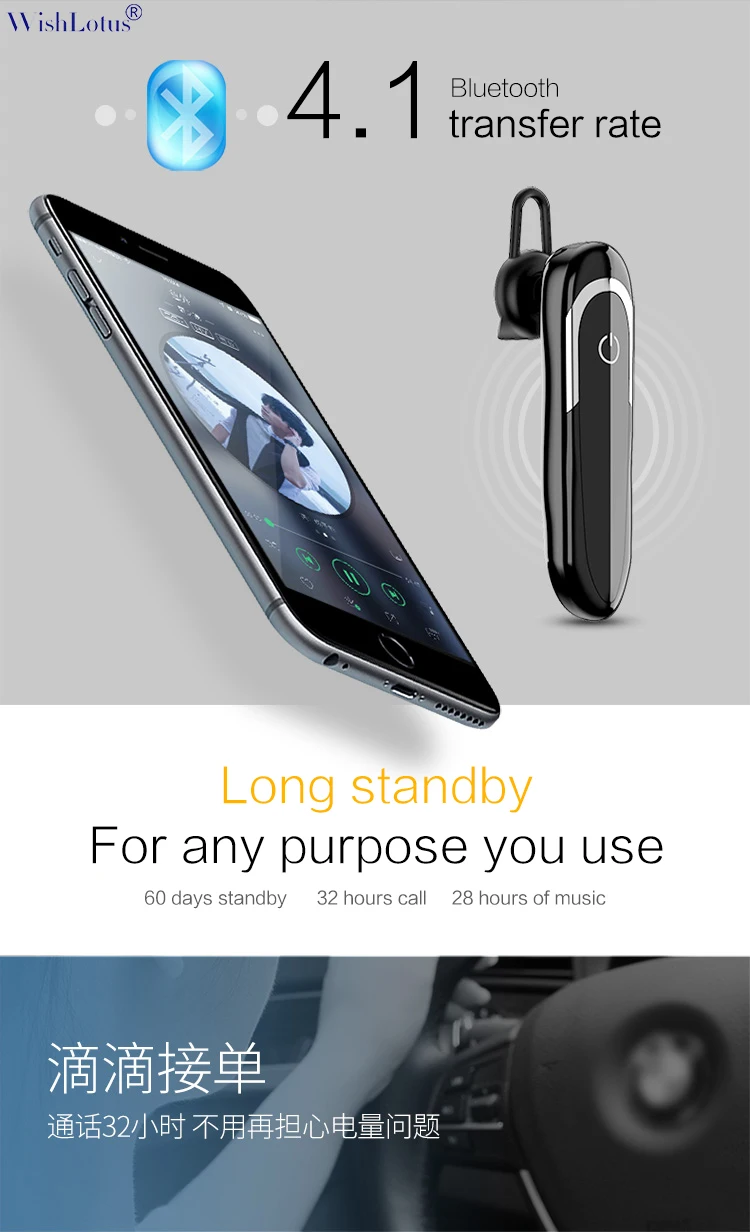 Earphone D5 Bluetooth Headphone (12)