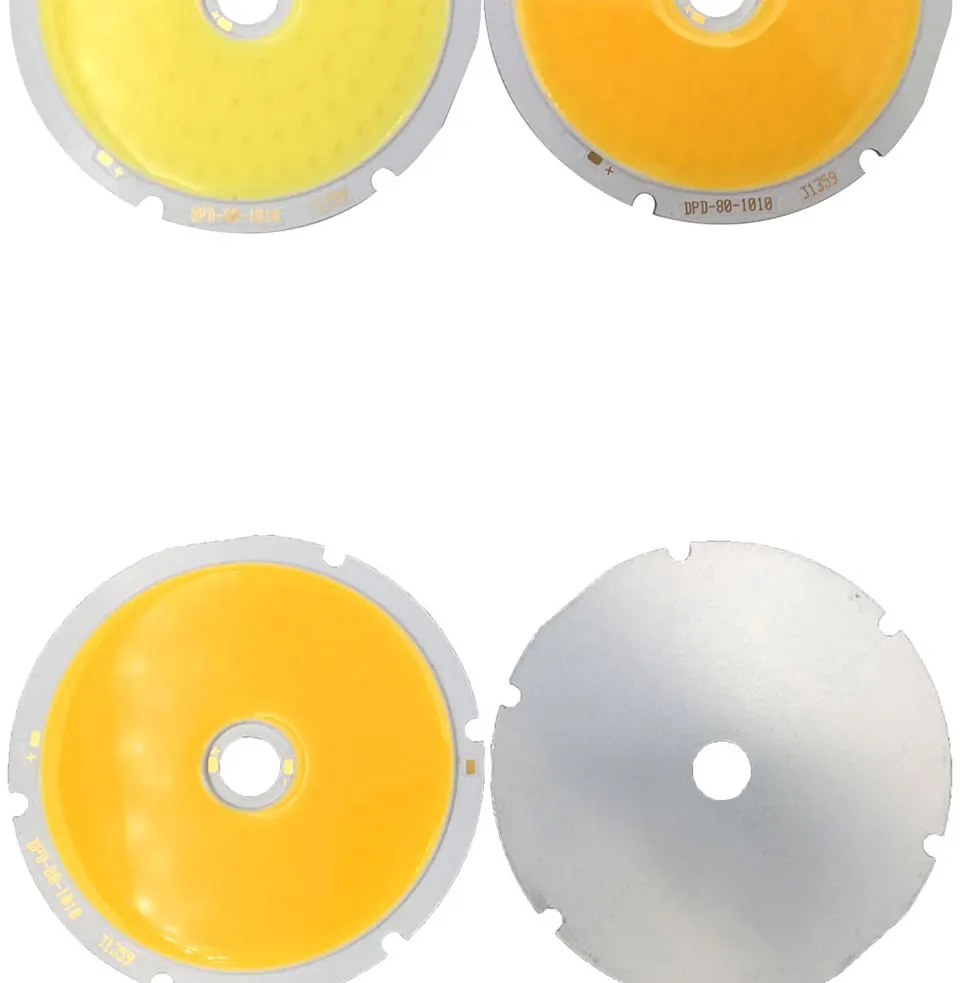 80mm Diameter Round COB LED Chip On Board 50W Light Source for DIY LED map Bulb Warm Cool White DC 30-33V (3)