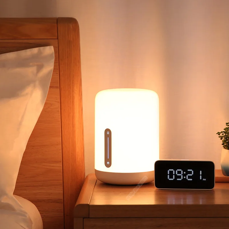 Оригинальная прикроватная настольная лампа Xiao mi jia 2 mi Smart House, светильник для дома, светильник для кровати, изменяющий цвета, беспроводное подключение Apple HomeKit