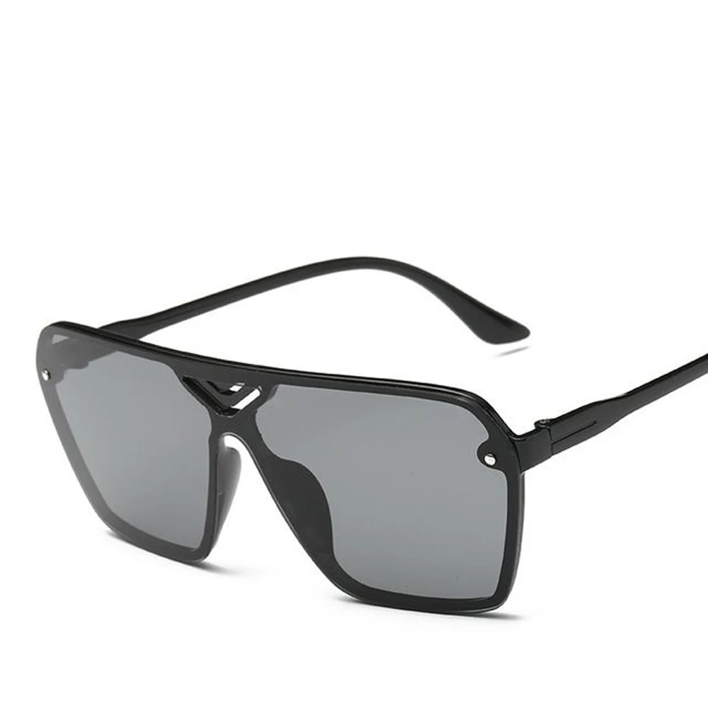 Новые велосипедные солнечные очки ретро легкие большие линзы HD Повседневные очки горный велосипед солнцезащитные очки UV400 - Цвет: Серый