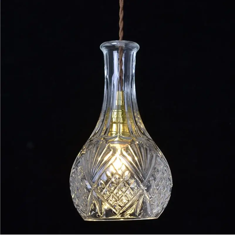 Free Shipping Modern Gorgeous Vintage Wine Bottle E27 Glass Pendant Lights Pendant Lamps Dinning Room Bar Free Shipping Modern Gorgeous Vintage Wine Bottle E27 Glass Pendant Lights Pendant Lamps Dinning Room Bar