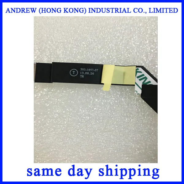 A1502 трекпад тачпад гибкий кабель 593-1657-07 для Macbook Pro Retina 13 &quotA1502 2013 2014 ME864 ME866 MGX72 MGX92 |