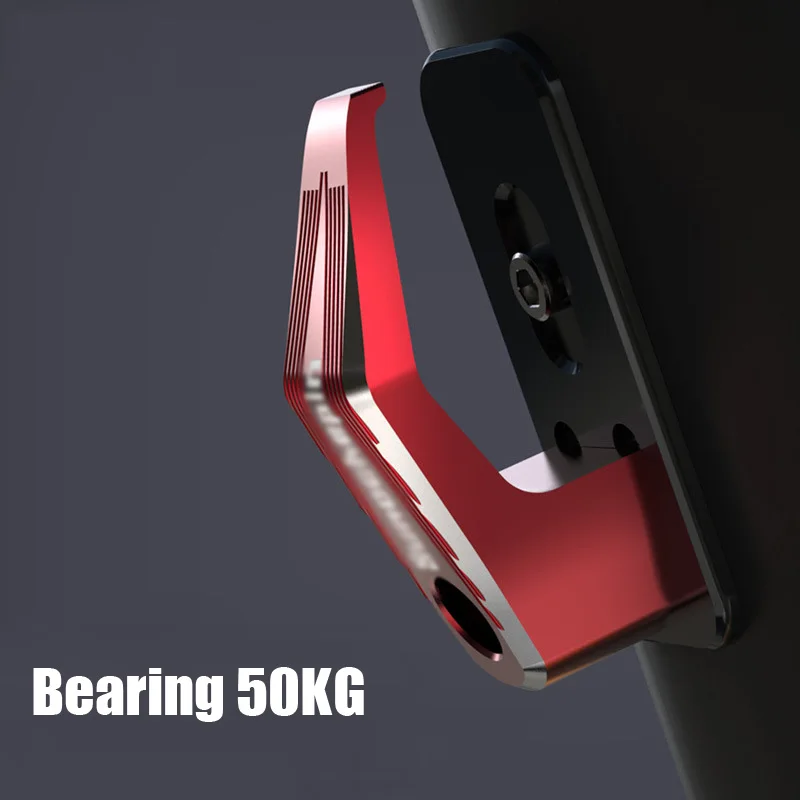 

Motorcycle Hook Durable Screw Aluminum Hanger Motorbike Handlebar Helmet Bag Hook Scooter Hanger Holder Moto Motocross Accessory