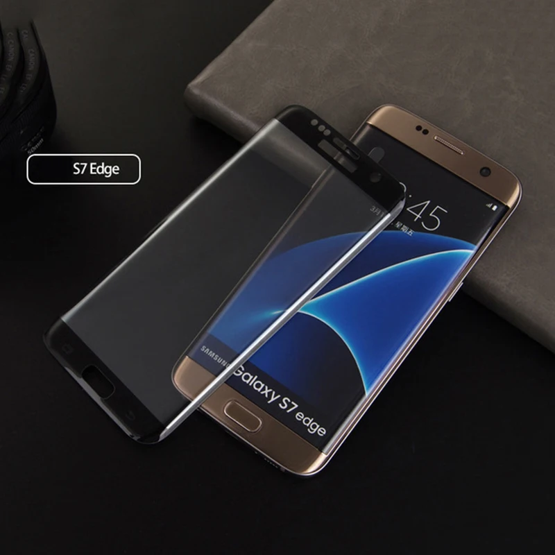 JIESIAN Full Cover Protector Film For Samsung Galaxy S7 edge Soft Edge
