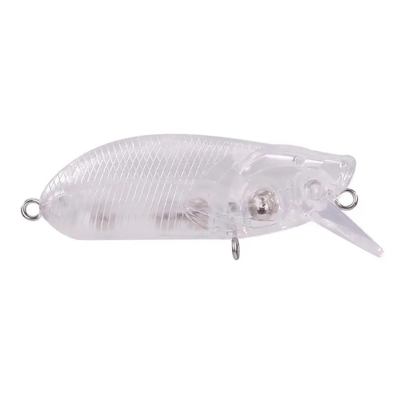 

1pc Plastic Unpainted Fishing Lures 7g Wobblers Assembly Blank Hard Baits