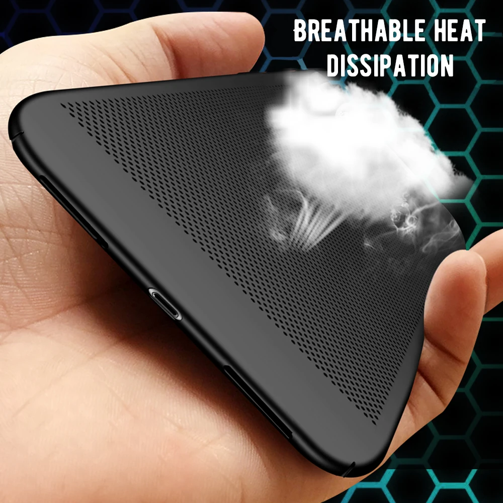 Чехол с отводом тепла для Xiaomi Redmi Note 7 Pro 6 5 Plus 6A твердая задняя крышка из