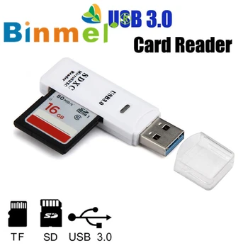

5Gbps Super Speed Mini USB 3.0 Micro SD/SDXC TF Card Reader Adapter Wholesale_KXL0524