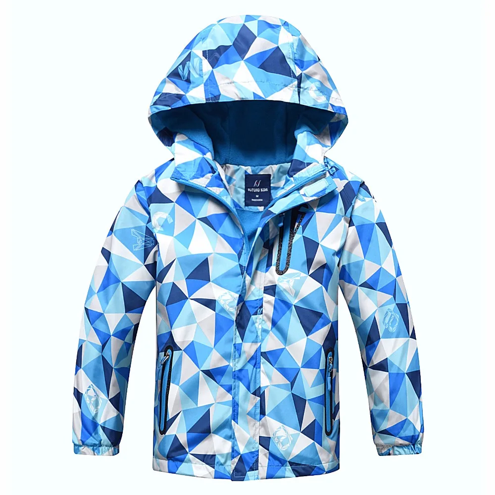 3 12T Children Outerwear Warm Coats Kids Clothes Sport Coat Waterproof Windbreaker Boys Girls