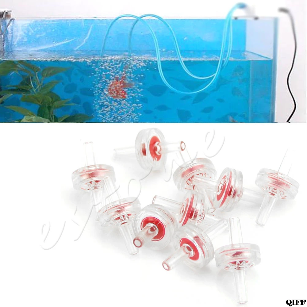 

Drop Ship&Wholesale 10pcs Aquarium Fish Tank Co2 Water Air Line Pump One Way Non-Return Check Valve Mar28