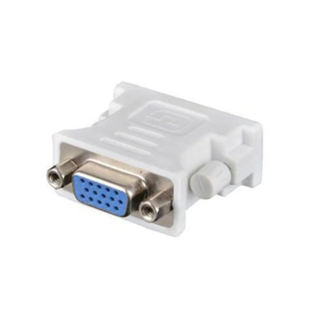 DVI D штекер VGA гнездо адаптер конвертер к DVI/24 + 1 Pin папа Женский | Электроника